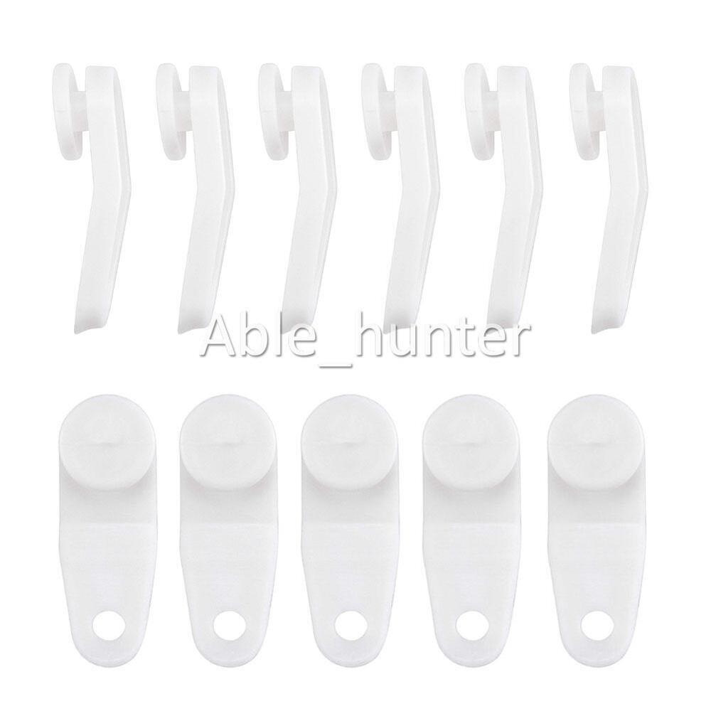 Replacement CURTAIN TRACK SLIDES GLIDES x 60 Universal Runners Slide Glider Rail