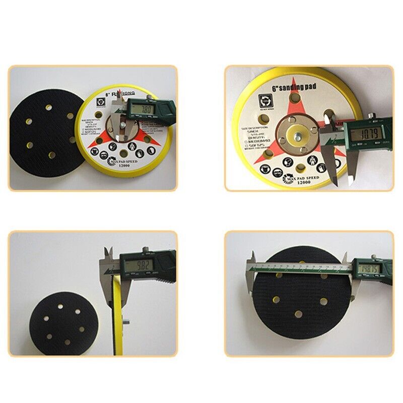 Sanding Pad 150mm Diameter Sanding Discs Orbital Backing Pad Sander Tool