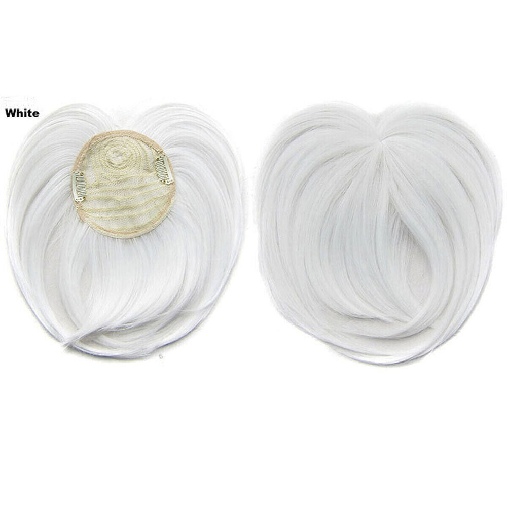 Hair Toupee Topper Piece Thin Clip in Top Short Staright Hairpiece For Women