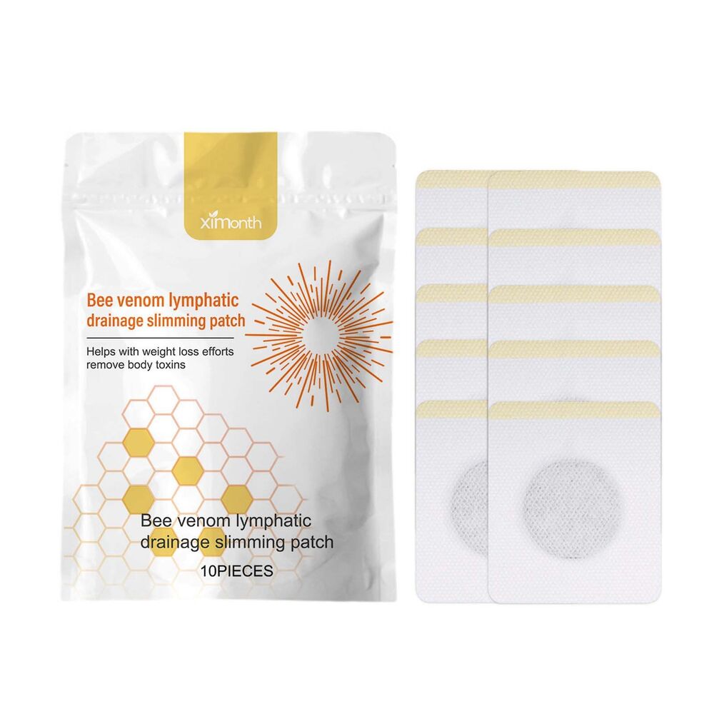 30X Bee Venom Lymphatic Drainage and Slimming Patch for Women & Men Body Slim