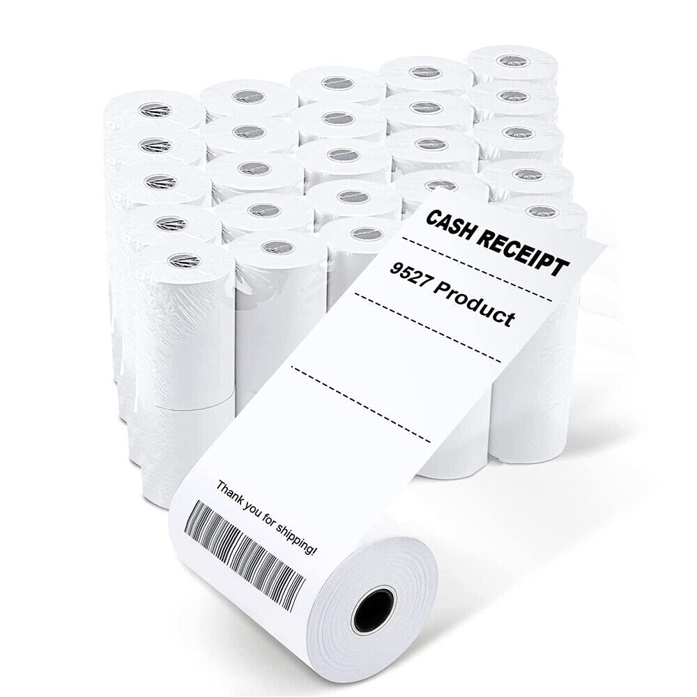 300 Rolls 57x38mm Thermal Paper For EFTPOS Cash Register Receipt Paper Rolls Kit