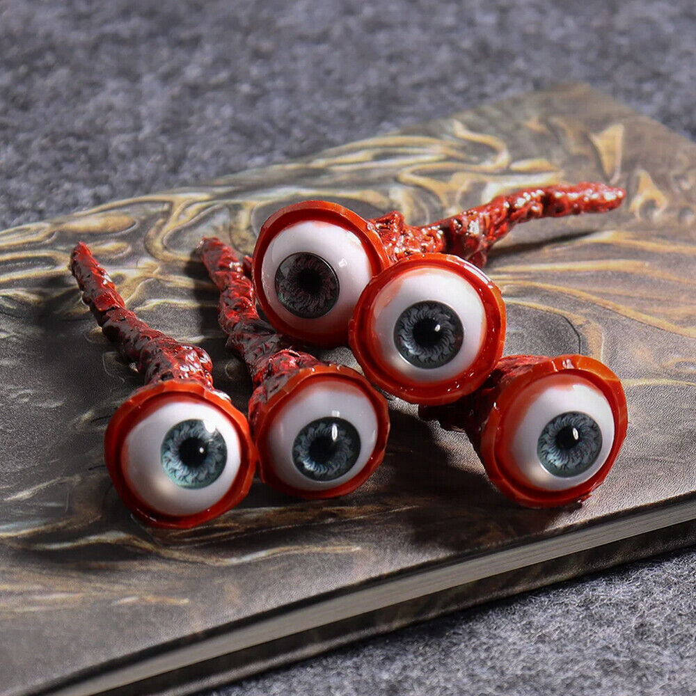 3xHalloween Party Decoration Fake Eye Eyeball Horror Scary Simulation Prop Trick