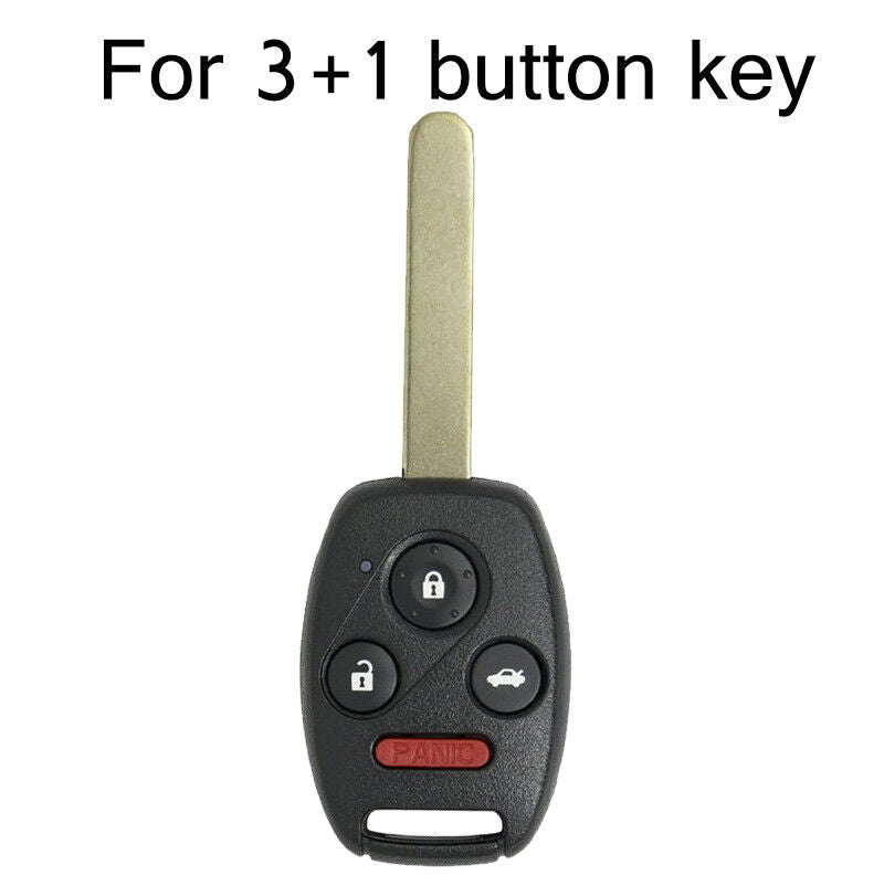 Xukey 2x Key Replacement Repair Kit For Honda Accord CR-V Remote Case Fob Shell