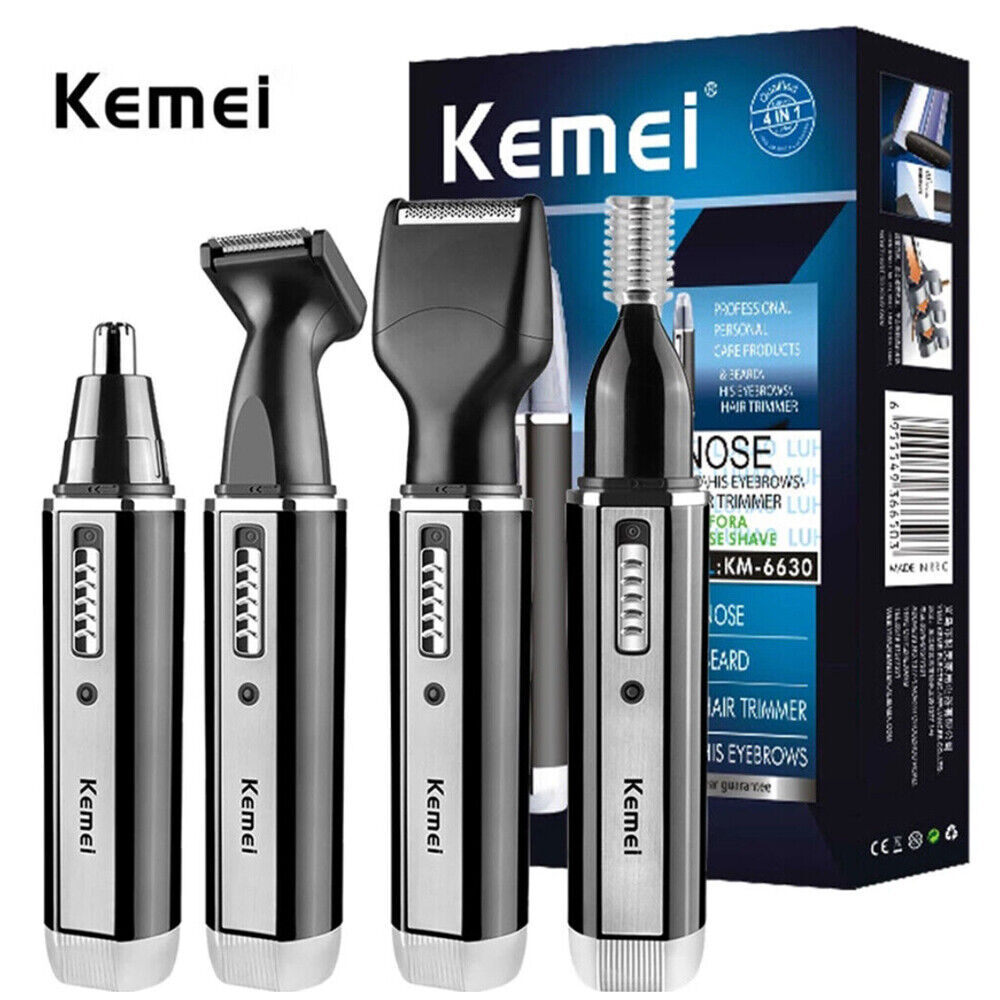 Kemei Electric Nose Hair Trimmer Men's Professional Facial Ear Beard Trimmer