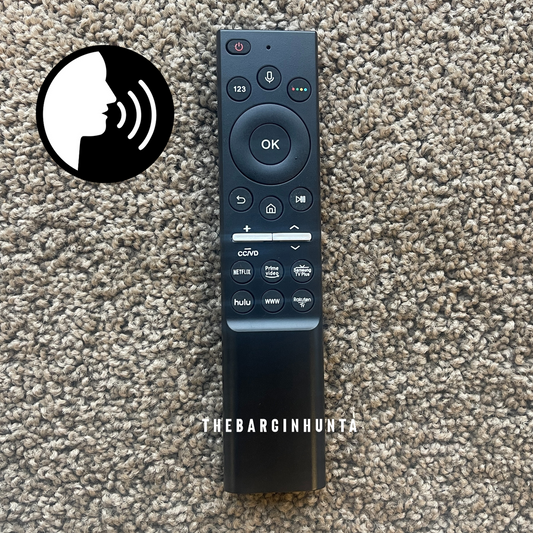 BAUHN TV Remote Control for models ATV70UHDT-1022, ATV75UHDT-0423 VOICE CONTROL