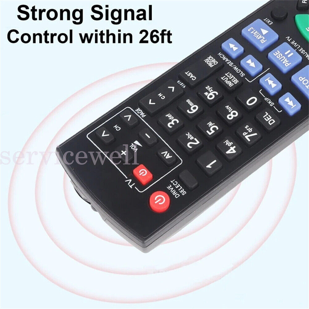 New Remote Control For Panasonic TV DVD LCD Plasma Blue Ray DMP-BD75 IR6