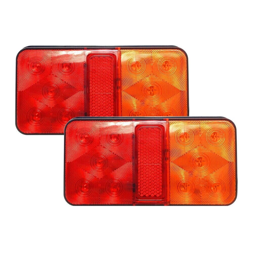 LED TRAILER TAIL LIGHTS TRUCK CARAVAN UTE BOAT LIGHT SCREW Waterproof IP67 Stop