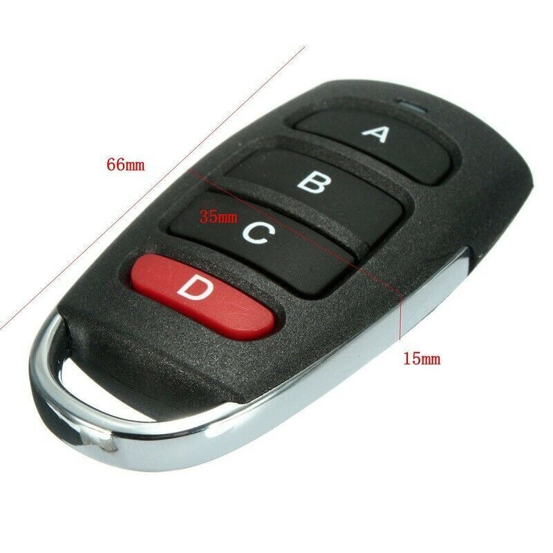 New Universal Electric Gate Garage Door Remote Control Key Fob 433mhz Cloner XL