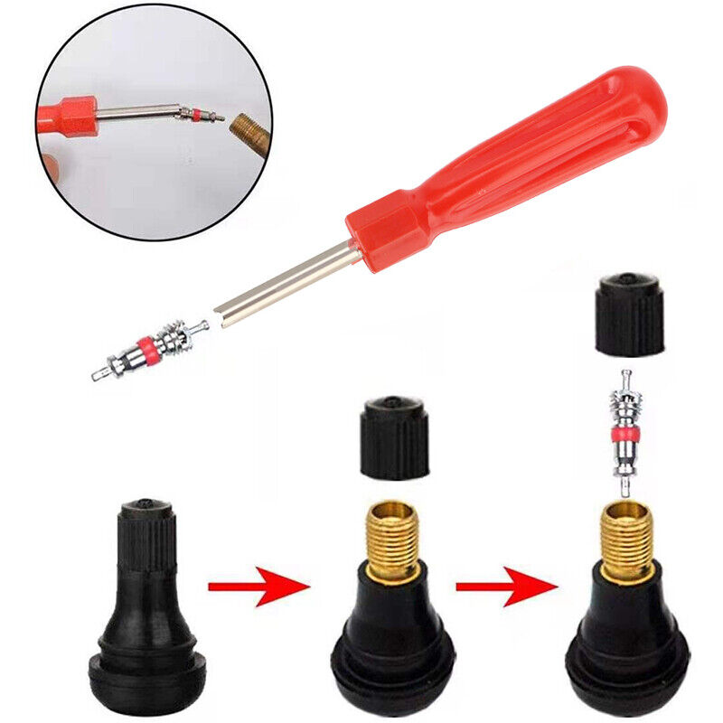 3x Car Tyre Valve Stem Puller base Quick Remover Tire Repair Installer Tool Kit