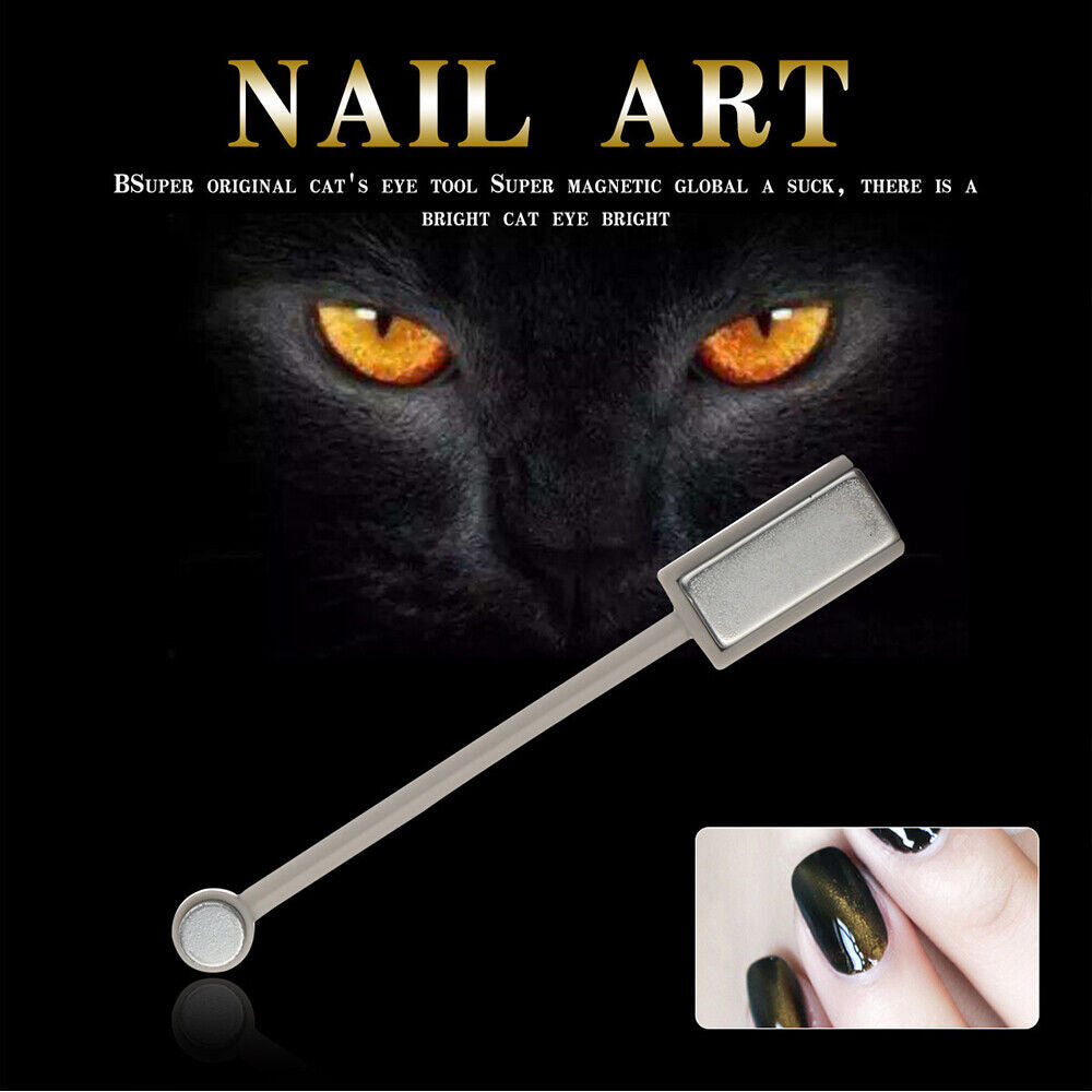 Magnet Stick Tool For Cat Eye Magnetic UV Gel Nail Polish Flower Stripe Grid