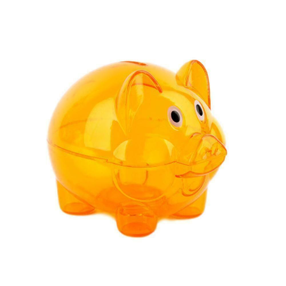 Piggy Bank Money Box Saving Cash Fun Gift Plastic quality high Pig Y0C1