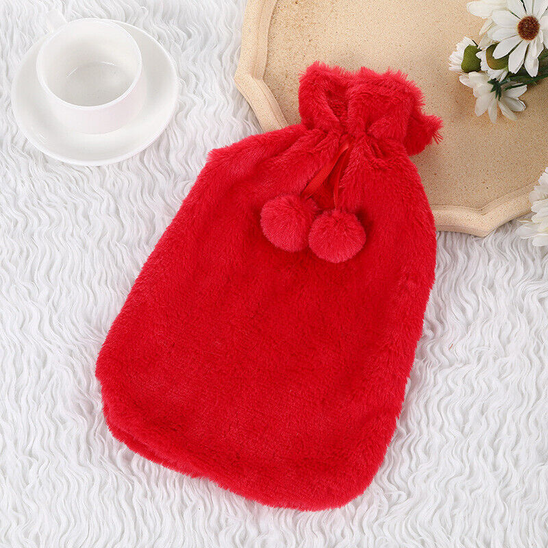 Hot Water Bag Wool Cover Rabbit Hair Cloth Soft Warm Thermal Insulation Product