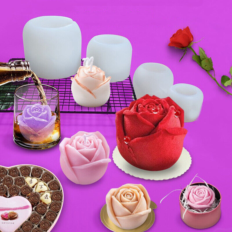 Silicone Baking Mold Soap Mould Ice Cube Mold Ice Cream Mould Juice Cake Decor