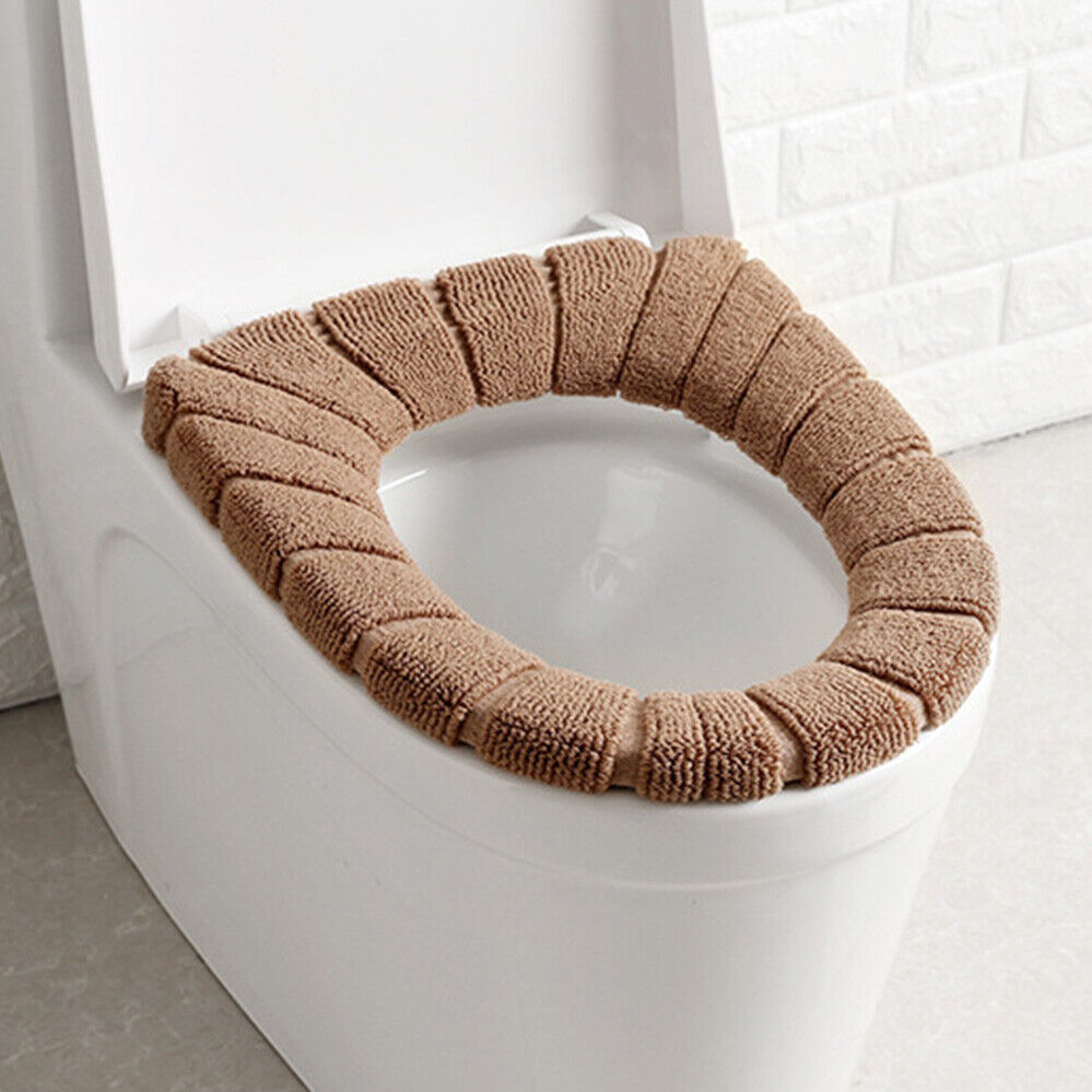 Warmer Mat Soft Bathroom Washable Pad Toilet Seat Cover Cushion Closestool Lid