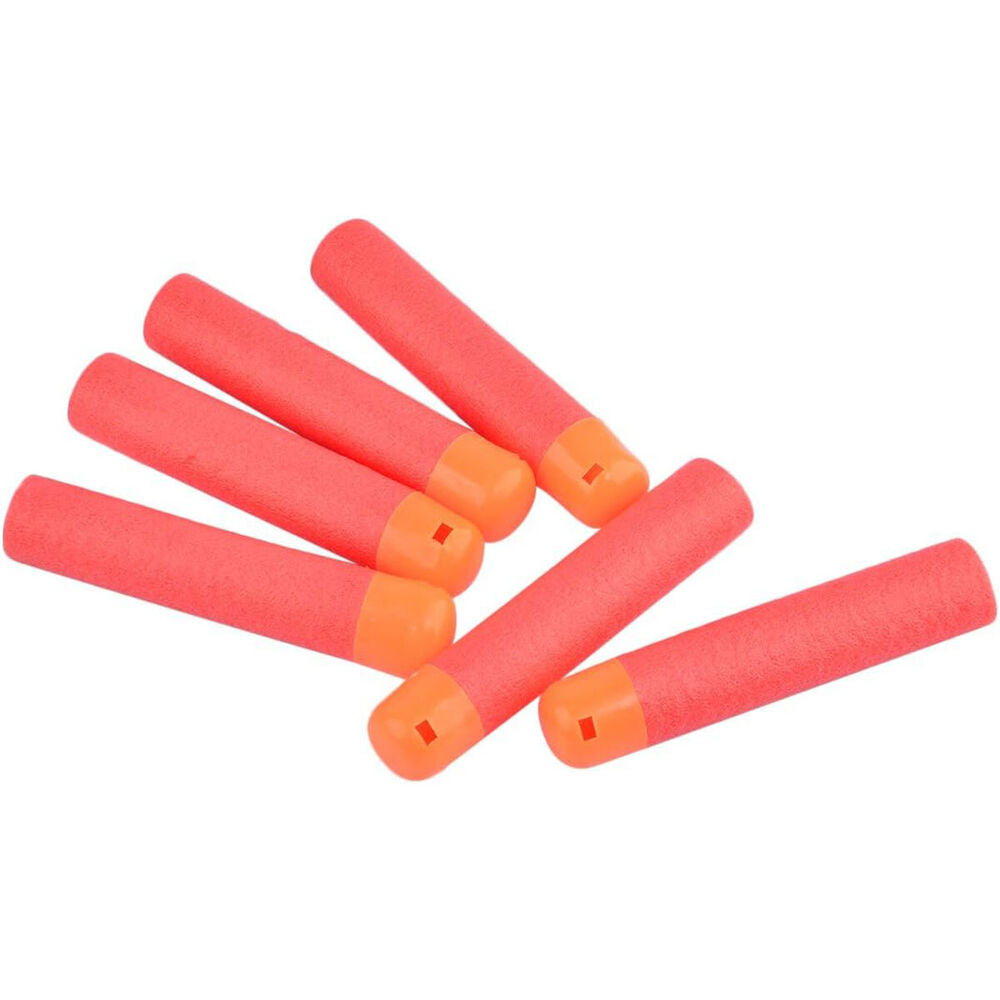 30pcs 9.5cm EVA Red Foam Darts Mega Bullets,Refill Large Bullets Mega