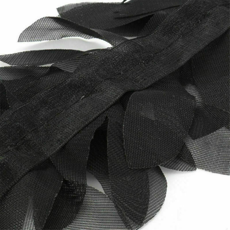 1 Yard Chiffon Leaves Trim - Wedding Dress Bridal Lace Fabric Ribbon DIY Craft