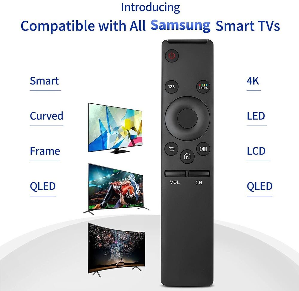 Universal Remote Control for Samsung TV LED QLED U R LCD e TV 4K 8K 3D Smart TV,