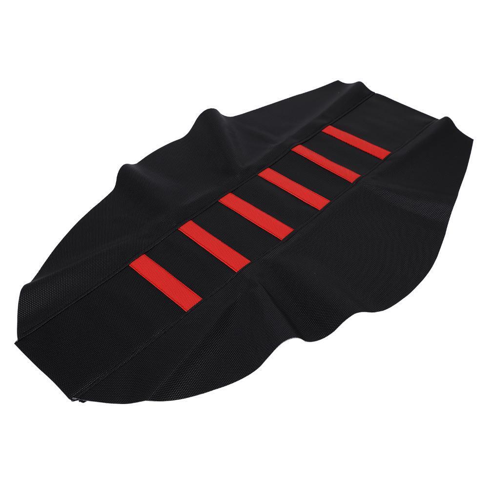 Motorcycle Seat Cover Universal For CRF RM KX KLX TTR 50cc-250cc Dirt Bike Red