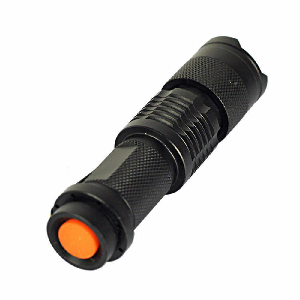 Mini 5x Q5 LED Flashlight Torch Adjustable Focus Zoom Light Lamp 1200LM