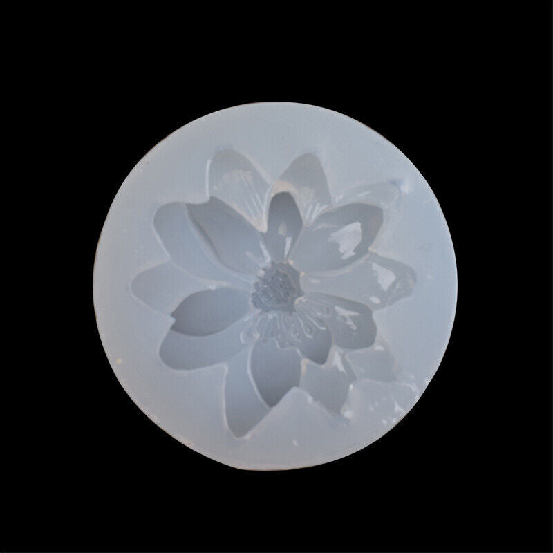 3D Flower Silicone Molds Epoxy Resin Jewelry Pendant Mould Making Craft Mold