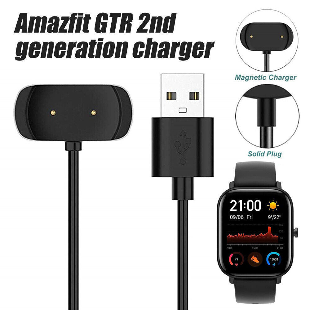 USB Charging-Magnet Charger Cable For Amazfit GTS 2 Mini T-Rex Pro GTR 2 2e GTS2