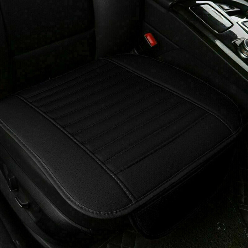 Universal Car Front Seat Cover-Breathable Leather Pad Cushion Surround Protector