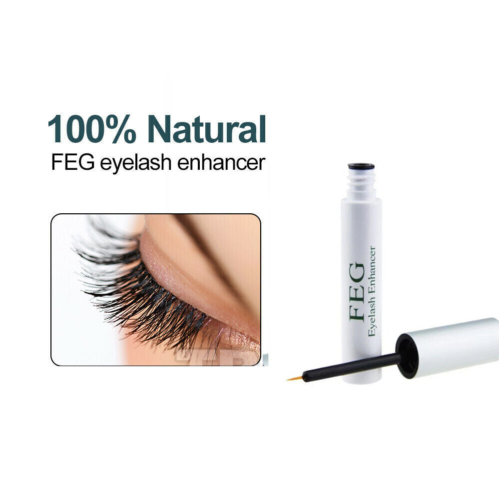 Genuine For FEG natural Eyelash Enhancer Serum eyelash grow booster eyebrow lash