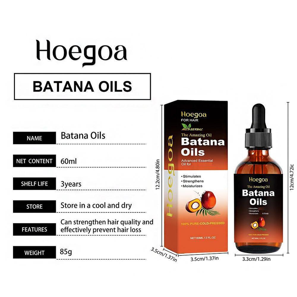 Batana Oil for Hair Growth: Batana Oil From Honduras 60ML