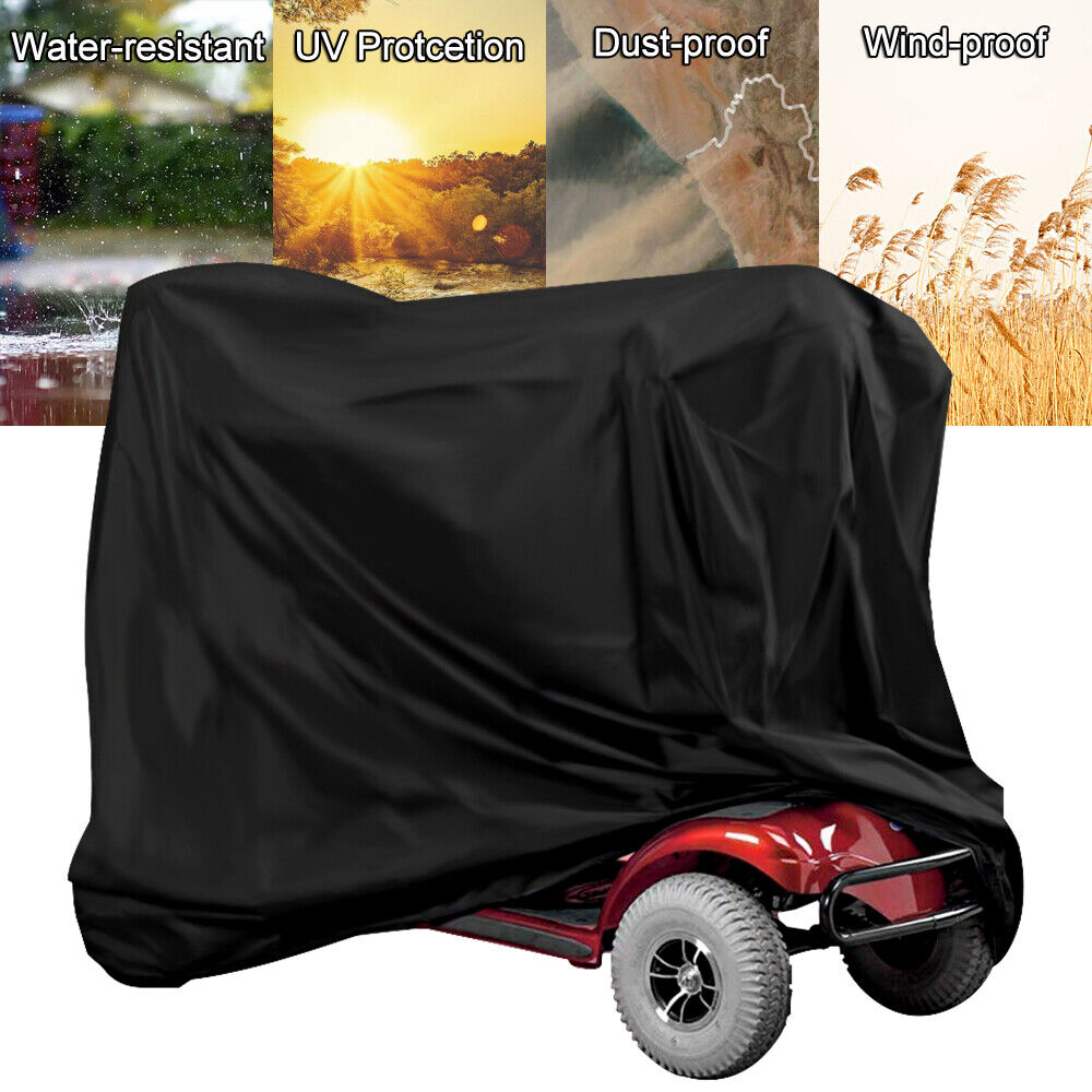 Mobility Scooter Storage Cover Heavy Duty Shelter UV Protector Waterproof