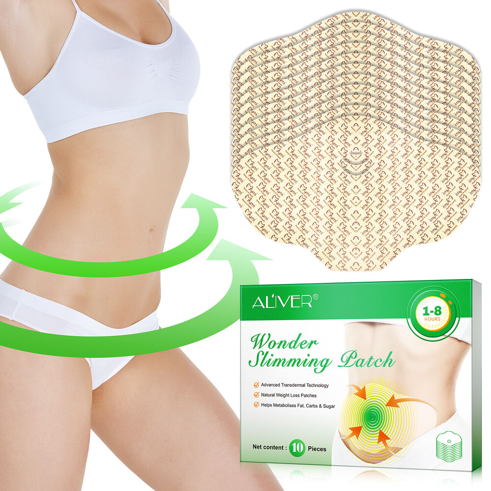 Get Rid Wonder Belly Patches Weight Loss Slimming Fat Burner Stomach Body Wrap