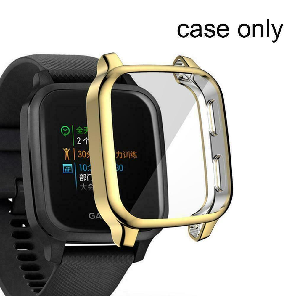 For Garmin Venu SQ Watch Watch Protective Case Shell Screen Protector Cover K7X6