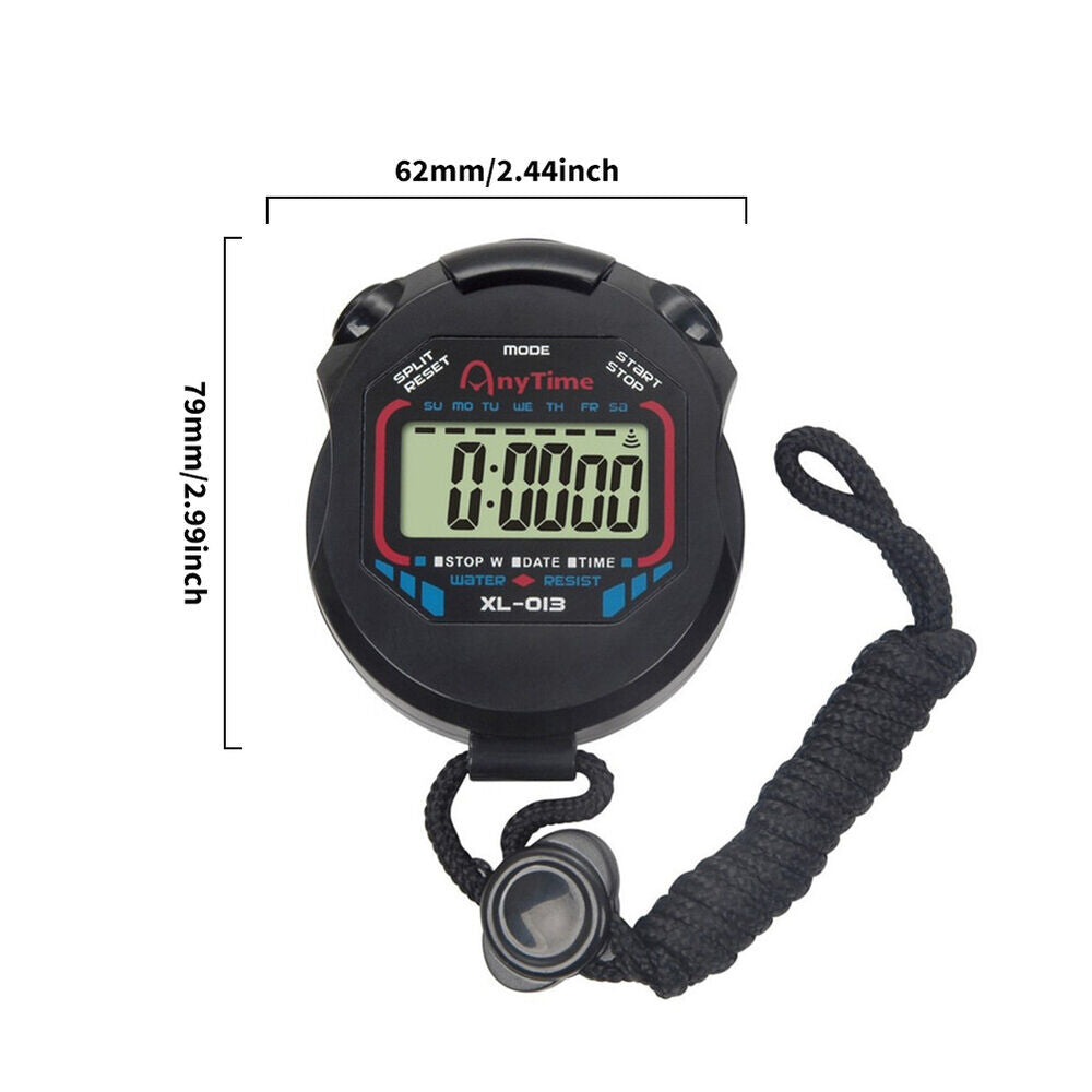 NEW Multifunctional Handheld Digital Chronograph Outdoor Sports Running Training