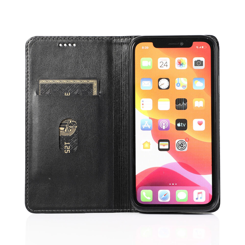 For iPhone 7 8 Plus X XS Max XR SE 15 14 13 12 11 Pro Max Wallet Flip Case Cover