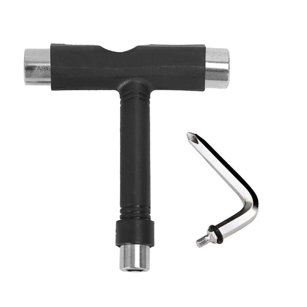 Roller Skate T-Type Longboard Screwdriver Spanner Tool Mini Skateboard Wrench