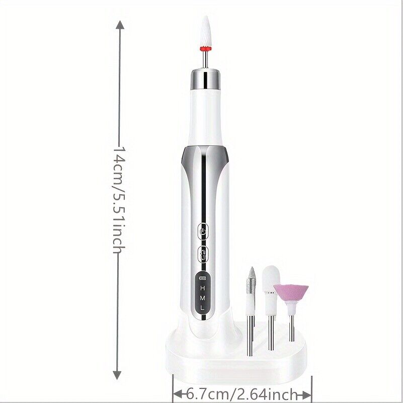 Professional Electric Nail File Drill Manicure Tool Pedicure Machine Set Kit