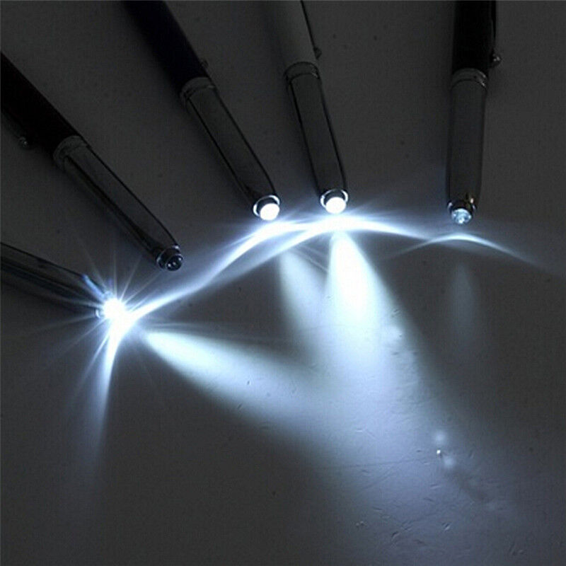 3 in 1 Touch Screen Stylus Ballpoint Pen With LED Flash Light For Iphongo