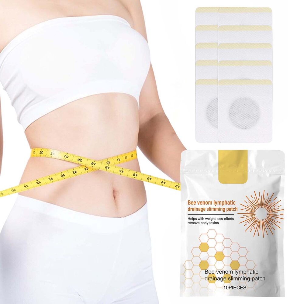 30X Bee Venom Lymphatic Drainage and Slimming Patch for Women & Men Body Slim