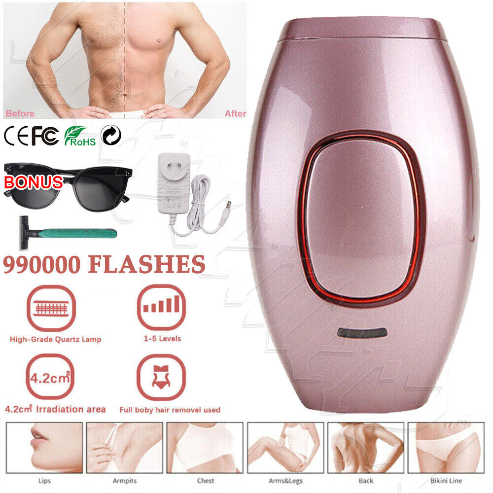 IPL Permanent Laser Hair Removal For Women Men Painless All Body Remover Device