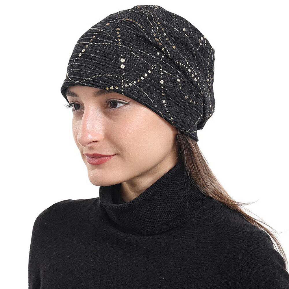 Hat Beanies Women Head Scarf Chemo Wraps Caps Headwear Scarves Turban