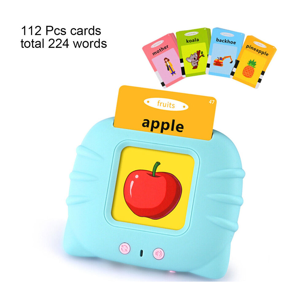 Talking Flash Cards For Toddlers Preschool Words Learning Cards Toy For Kids