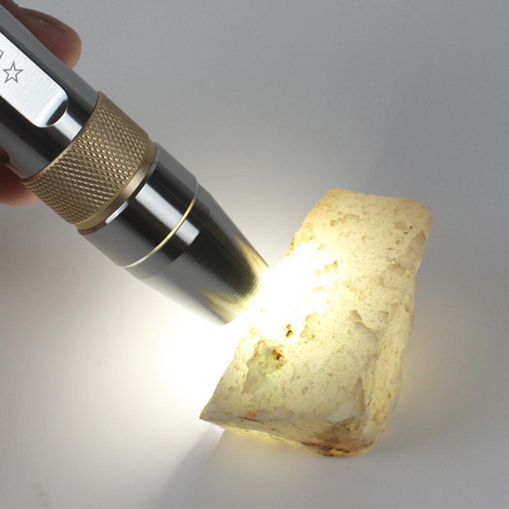 Ultraviolet LED Flashlight UV Light 395NM Jade Gem Inspection Lamps Torc BEST