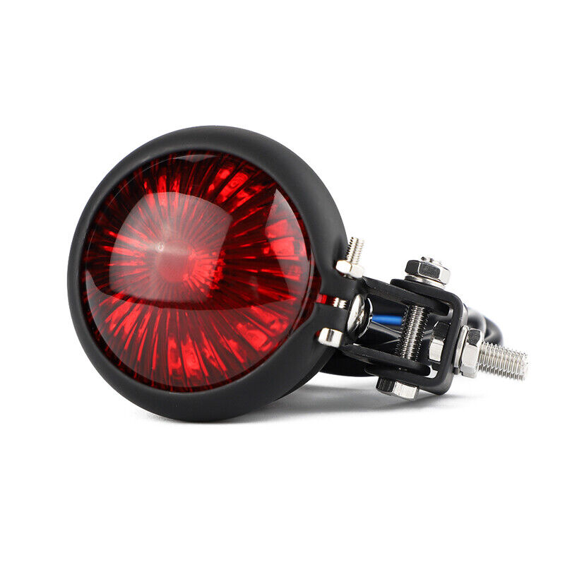 Motorcycle Rear Stop Brake LED Tail Light For Cafe Racer Bobber Chopper