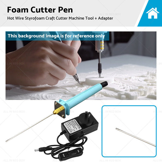 Foam Cutting Pen Hot Wire Styrofoam Craft Cutter Machine Tool + Adapter