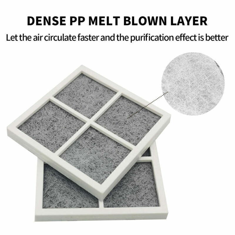 4Pcs Fridge Air Filter for LG Pure N Fresh GF-AD910SL GF-B590PL GF-B590MBL LT120