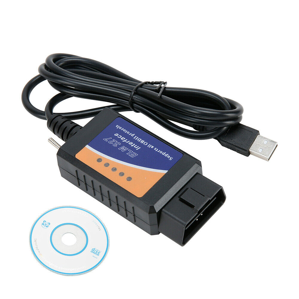 Obd2 Scanner Elm327 Usb Retrofit For Ford Elmconfig Latest Chip Hs-can Forscan