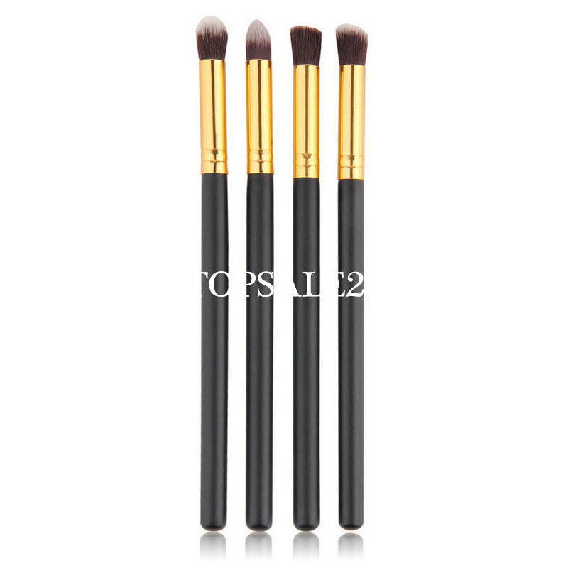 4PCS Pro Eyeshadow Blending Brush Set Professional Eye Makeup Brushes