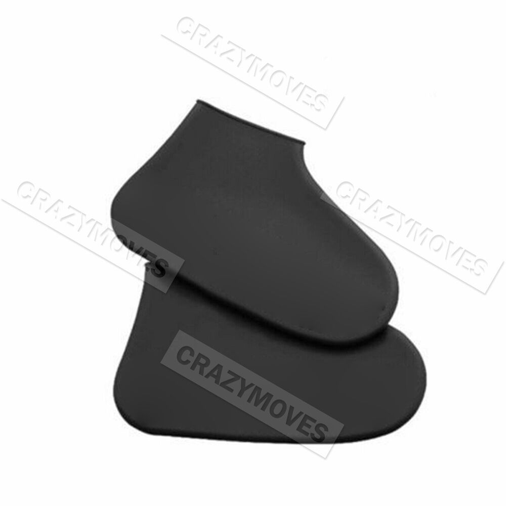 SHOE COVER WATERPROOF Silicone Non Slip Rain Water RUBBER Foot Boot Overshoe