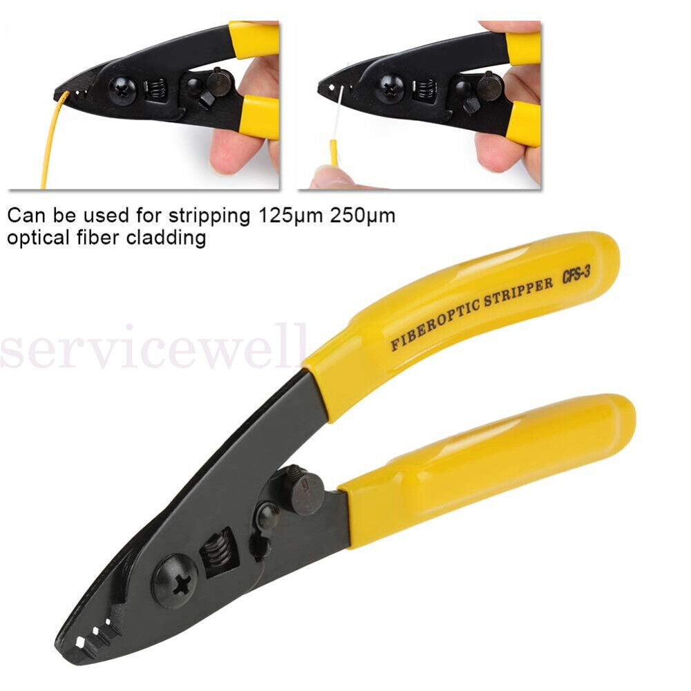 3-Hole Professional Fibre Optic Stripper Fiber Optic Stripper stripping pliers