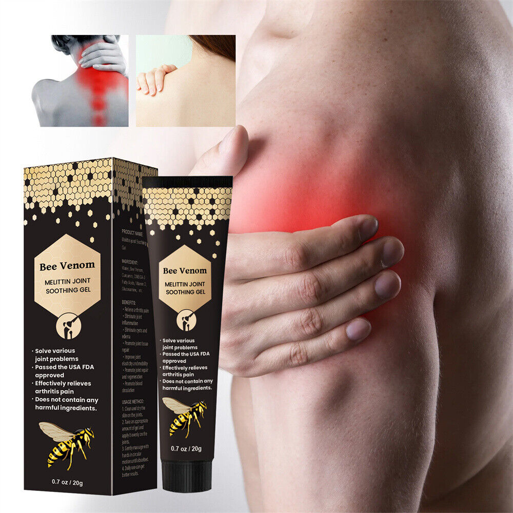 5X NEW Zealand Bee Venom Gel Bee Venom Gel for Arthriti Joint Soothing Gel