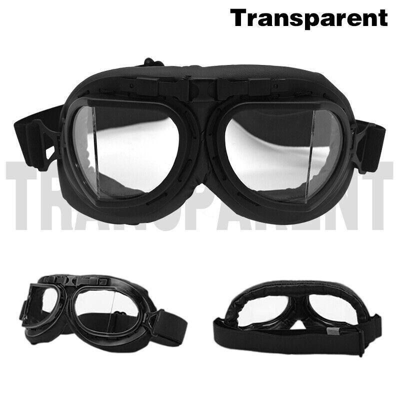 Retro Vintage Motorcycle Racing Goggles Motocross ATV Dirt Bike Off-road Eyewear